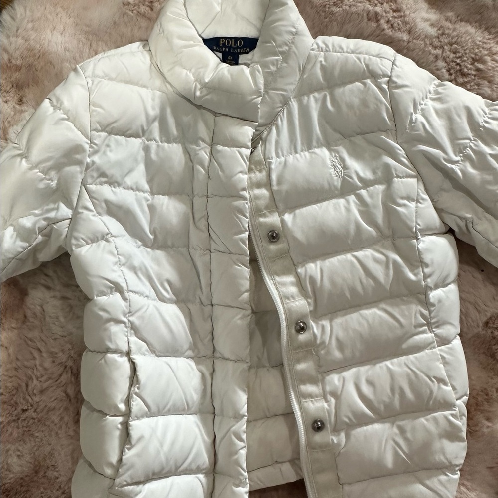 Polo by Ralph Lauren Kids White Puffer Jacket